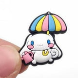 Crocs Charm - Cinnamoroll - Cinnamoroll With Rainbow Umbrella