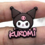 Crocs Charm - Sanrio - Kuromi Name Logo