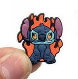 Crocs Charm - Lilo & Stitch - Angry Stitch With Flames