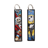 Embroidery Keychain - The Nightmare Before Christmas - Jack Skellington