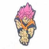 Crocs Charm - Dragon Ball - Super Saiyan Rose Goku Black Forward Lunge