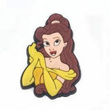 Crocs Charm - Disney Princess - Belle In Yellow Ball Gown