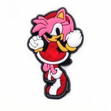 Crocs Charm - Sonic - Amy Rose Fists Up Standing