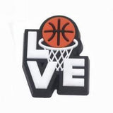 Crocs Charm - LOVE With Basketball Hoop