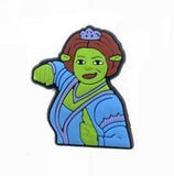 Crocs Charm - Shrek - Princess Fiona In Blue Dress