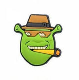 Crocs Charm - Shrek - Shrek With Hat And Pixel Sunglasses