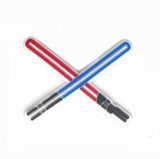 Crocs Charm - Star Wars - Crossed Red And Blue Lightsabers
