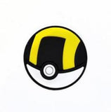 Shoe Charm - Pokemon - Ultra Ball Black And Yellow