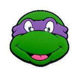 Crocs Charm - Teenage Mutant Ninja Turtles - Donatello's Head With Purple Mask