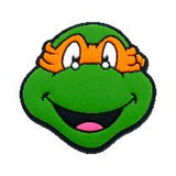Crocs Charm - Teenage Mutant Ninja Turtles - Michelangelo's Head With Orange Mask