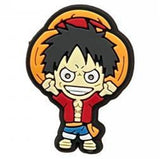 Crocs Charm - One Piece - Monkey D. Luffy Fists Up Hat Back