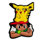 Crocs Charm - Pokémon - Ash Ketchum With Pikachu On Head