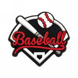 Crocs Charm - Baseball Home Plate With Bat And Ball