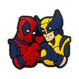 Crocs Charm - Marvel - Deadpool And Wolverine Holding A Heart