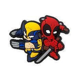 Crocs Charm - Marvel - Wolverine And Deadpool Standing Together