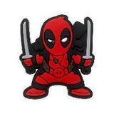 Crocs Charm - Marvel - Chibi Deadpool With Two Katanas