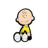 Crocs Charm - Peanuts - Charlie Brown Sitting