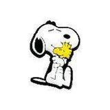 Crocs Charm - Peanuts - Snoopy Hugging Woodstock Flat Line Art