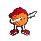 Crocs Charm - Dabbing Basketball With Red Cap