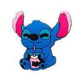 Crocs Charm - Lilo & Stitch - Stitch Drinking Boba