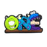 Crocs Charm - Monsters, Inc. - Mike And Sulley Spelling ONE