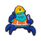 Crocs Charm - Crab Monster In Hard Hat And Vest