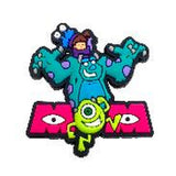 Crocs Charm - Monsters, Inc. - Sulley And Mike On MU Mat