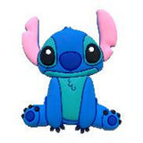 Crocs Charm - Lilo & Stitch - Stitch Sitting Pink Ears Up Upright Blue Body
