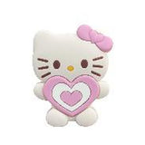Crocs Charm - Hello Kitty - Holding Pink Heart