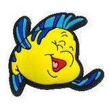 Crocs Charm - The Little Mermaid - Flounder Winking