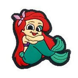 Crocs Charm - The Little Mermaid - Ariel With Flower