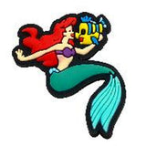 Crocs Charm - The Little Mermaid - Ariel Swimming With Flounder Tail Extended