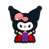 Crocs Charm - Sanrio - Sitting Kuromi With Baku