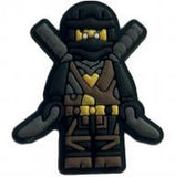 Crocs Charm - Lego Ninjago - Black Ninja Minifigure