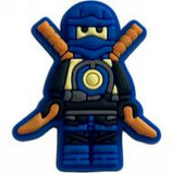 Crocs Charm - Lego Ninjago - Blue Ninja Minifigure