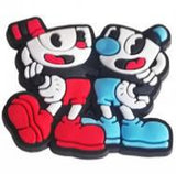 Crocs Charm - Cuphead - Cuphead And Mugman
