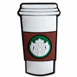 Crocs Charm - Starbucks - Hot Coffee Cup With Sleeve