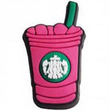 Crocs Charm - Starbucks - Pink Starbucks Iced Drink Cup