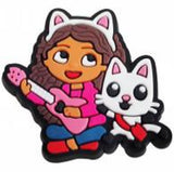Crocs Charm - Gabby's Dollhouse - Gabby Girl With Pandy Paws