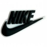 Crocs Charm - Nike - Black And White Nike Swoosh Logo