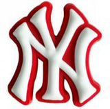 Crocs Charm - New York Yankees - Red And White NY Logo