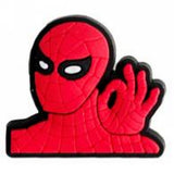 Crocs Charm - Spider-Man - Mask With OK Hand Gesture