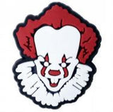 Crocs Charm - IT - Pennywise Clown Face Red-Rimmed Eyes Fanged Grin