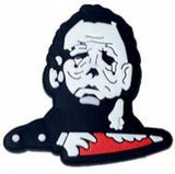 Crocs Charm - Halloween - Michael Myers Head With Bloody Knife