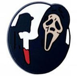 Crocs Charm - Scream - Ghostface Mask With Bloody Knife
