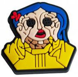 Crocs Charm - Coraline - Covering Face With Button-Eye Hands