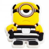 Crocs Charm - Minions - One-Eyed Minion In Striped Prison Uniform