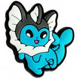 Crocs Charm - Pokémon - Vaporeon Bright Teal Chibi Upright