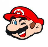 Crocs Charm - Super Mario - Mario Head Winking With M Cap