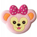 Crocs Charm - Duffy the Disney Bear - ShellieMay Bear Face with Bow